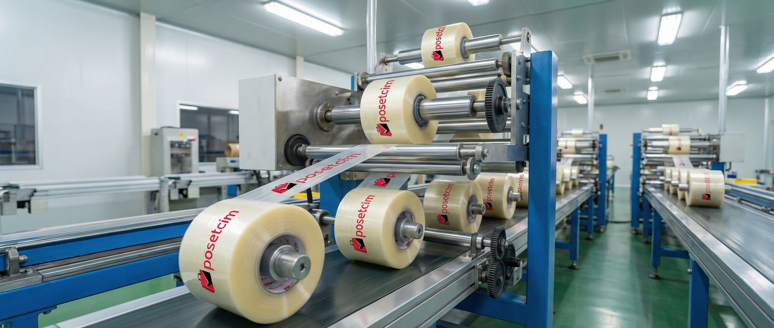 Baskılı Koli Bandı - Baskılı Poşetcim