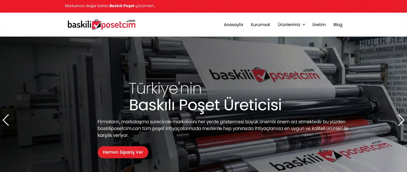 Baskılı Poşet Firması Poşetcim - Baskılı Poşetcim