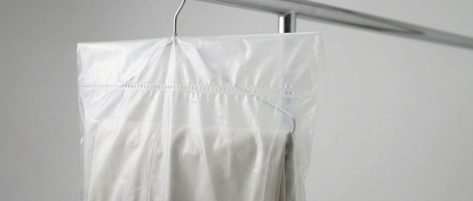 Koparmalı Elbise Poşeti - Baskılı Poşetcim