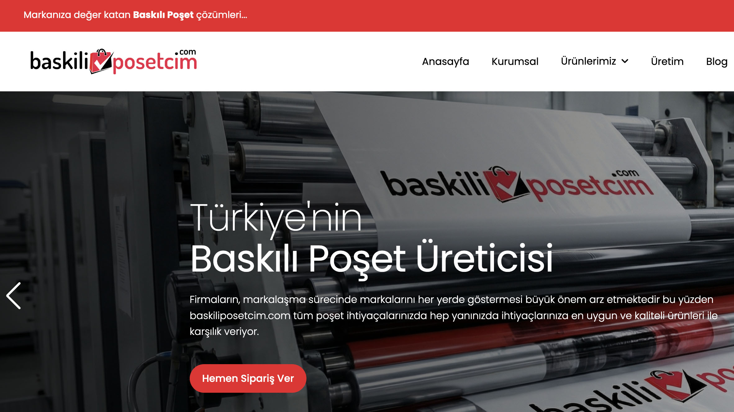 Baskılı Poşet Firması Poşetcim - Baskılı Poşetcim