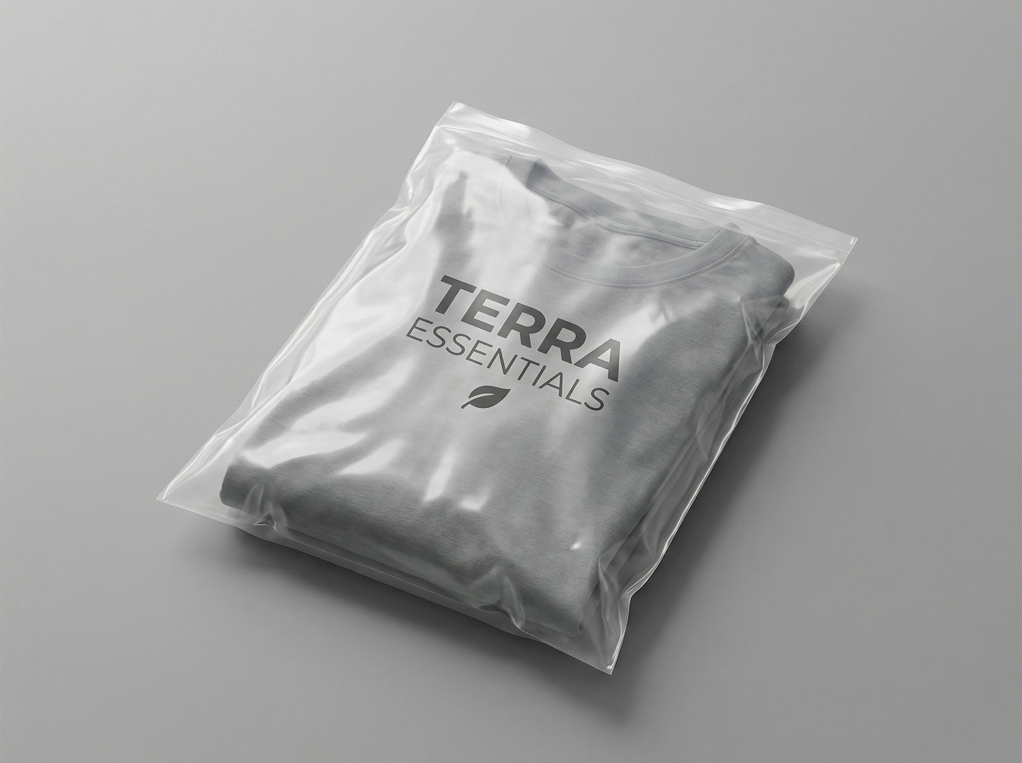 Baskılı Şeffaf Naylon Poşet - Baskılı Poşetcim